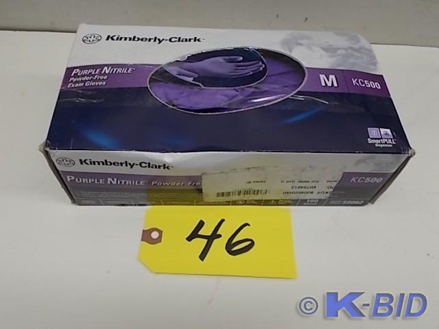 (100) Kimberly-Clark Purple Nitrile...