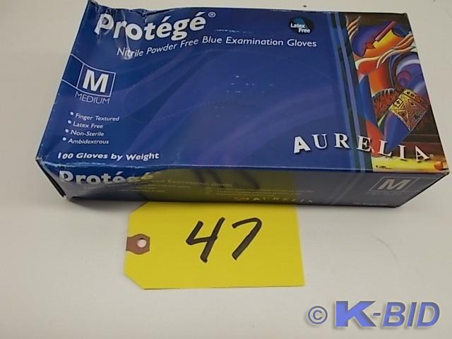 (100) Protg Blue Nitrile Exam Glove...