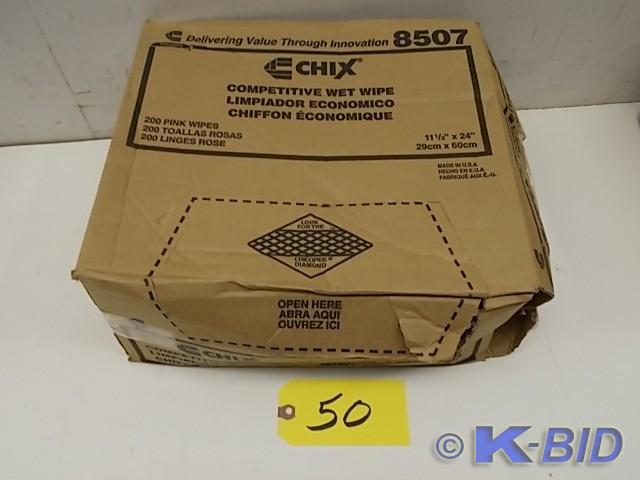 (200) Chix Wipes, 11.5 x 24, New