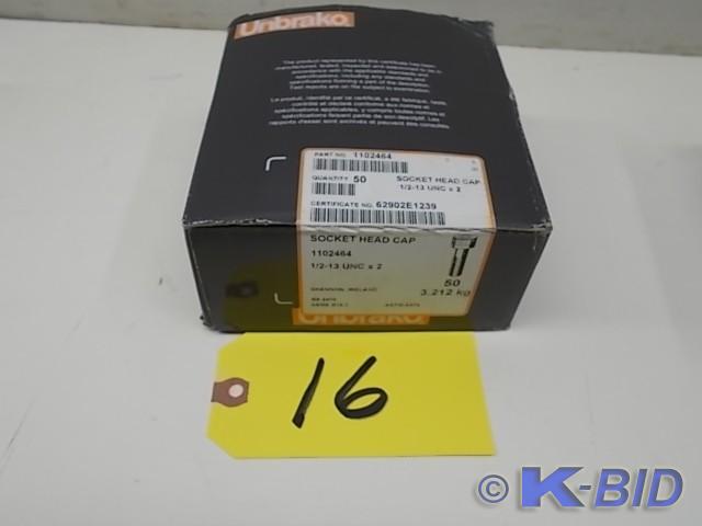 Approx. (50) 12-13 UNC x 2 Socket ...