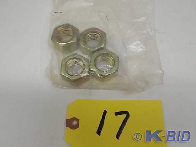 (4) 1-8 Grade 8 Hex Nuts