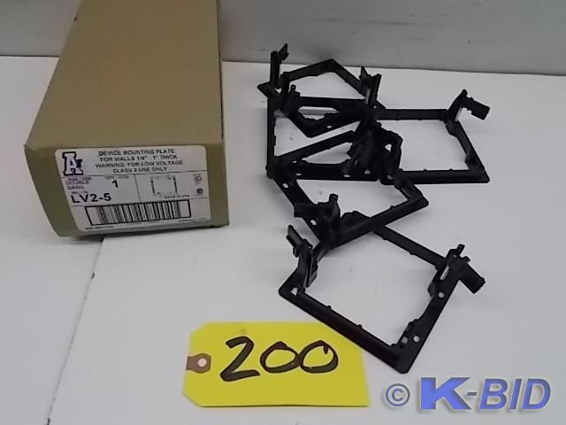 (5) Low Voltage Mounting Plates