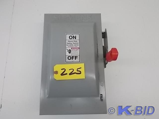 Siemens Heavy Duty Safety Switch 60...