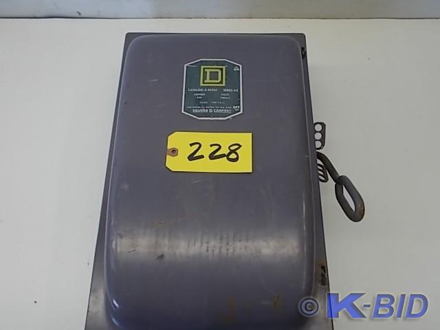 Square D Safety Switch, 200a, 240v,...