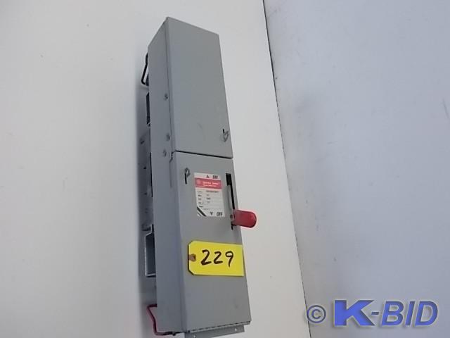 GE Spectra Series Fusible Switch, 3...