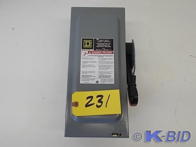 Square D Heavy Duty Safety Switch, ...