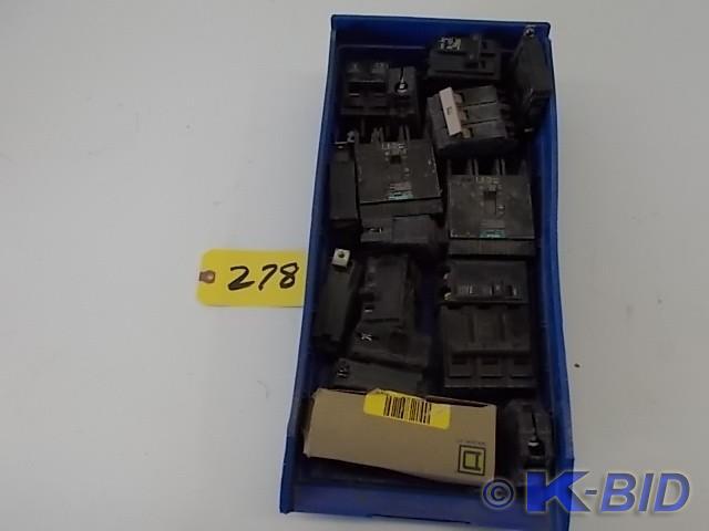 Lot Asstd Breakers