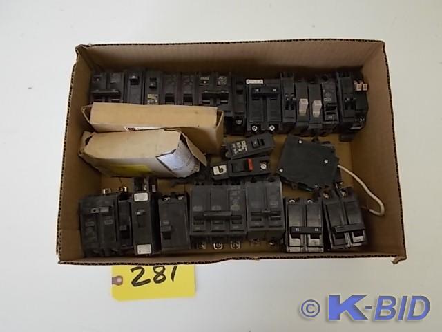 Lot Asstd Breakers