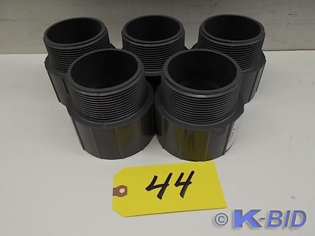 (5) 3 PVC Schedule 80 Male Adapter...