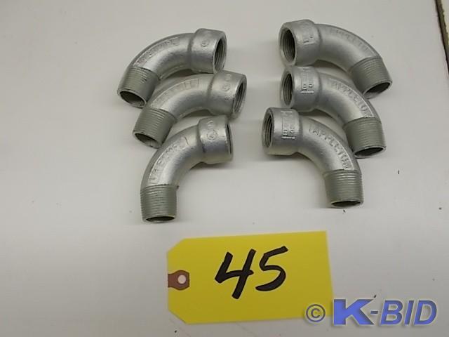 (6) Appleton 34 Elbows