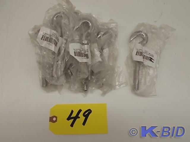 (11) 6 Stainless Steel Hook End Tu...