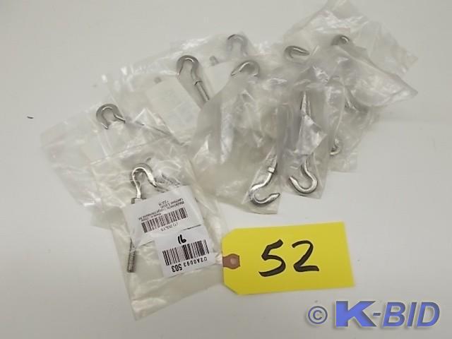 (16) 4 12 Stainless Steel Hook En...