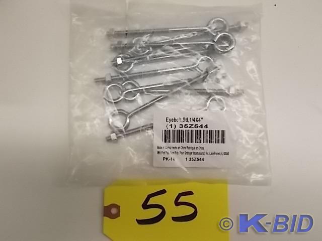 (10) 14 x Eye Bolts