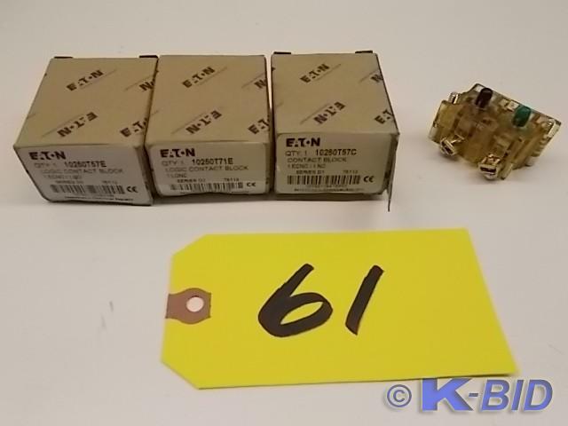 (3) Eaton 10250T 57E Logic Control ...