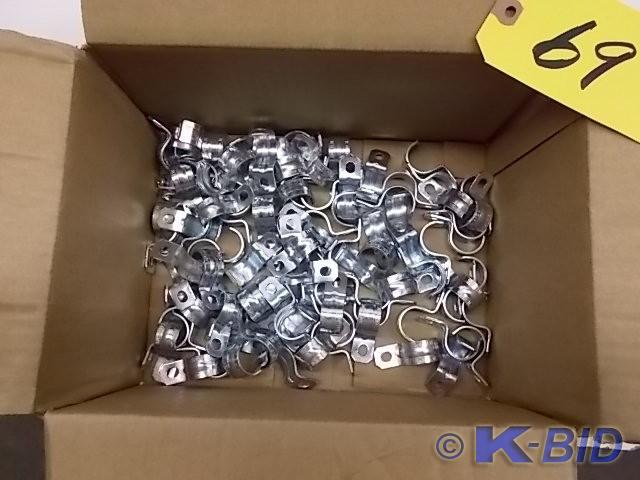 Qty 34 Conduit Clamps