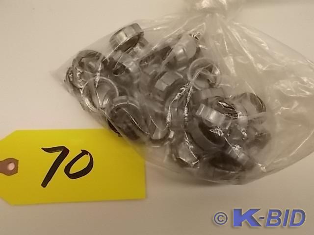 Qty 34 Conduit Nuts