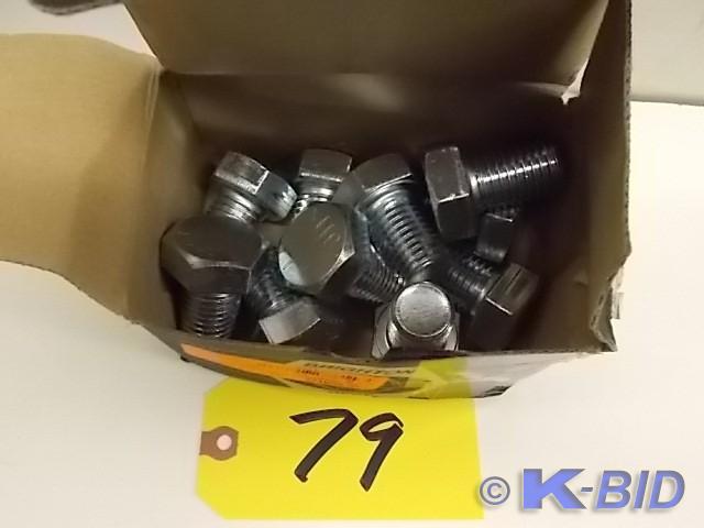 Approx. (10) 1-8 x 1 12 Bolts, Gra...