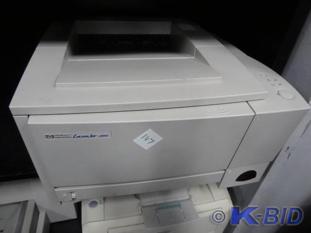 lot 147 image: HP laser jet 2100 printer
