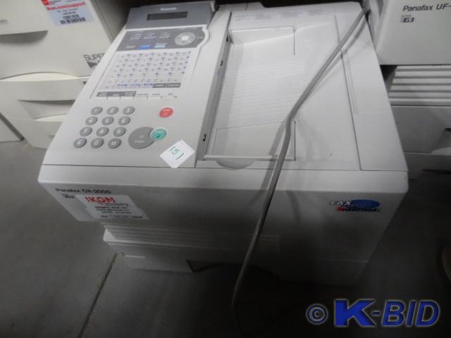 lot 151 image: Panasonic panafax DX-2000 fax machi...
