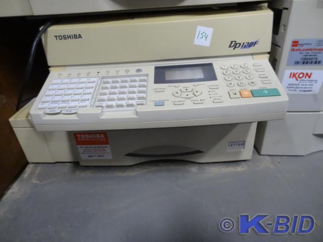 lot 154 image: Toshiba DP12DF copy and fax machine