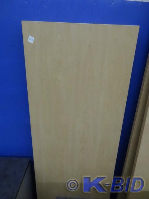 lot 203 image: 2 laminate surfaces. 66 x 24