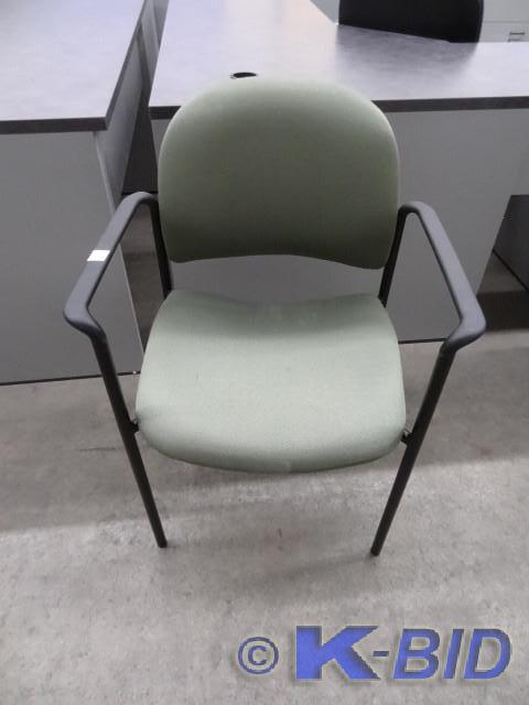lot 254 image: Metal framed side chair.