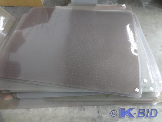 lot 269 image: 46 x 60 chair mat. Qty 2