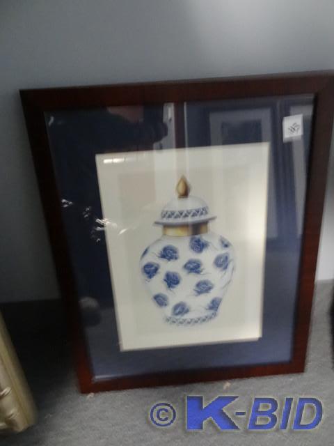 lot 113 image: 18 x 22 framed print
