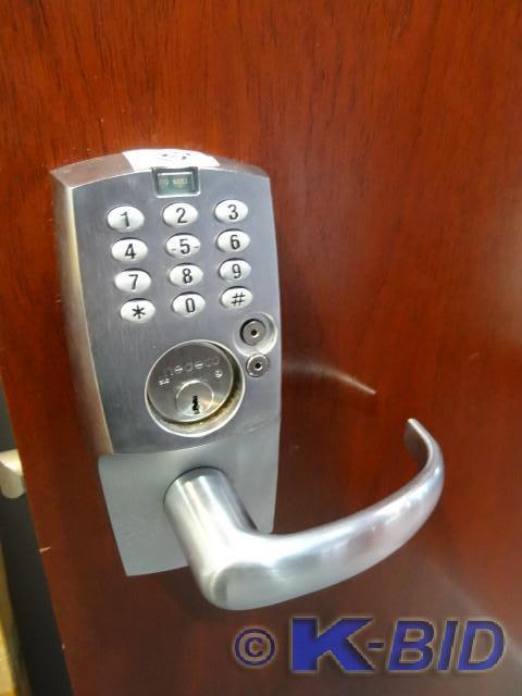 lot 152 image: Medeco combo  key door lock. Comes...