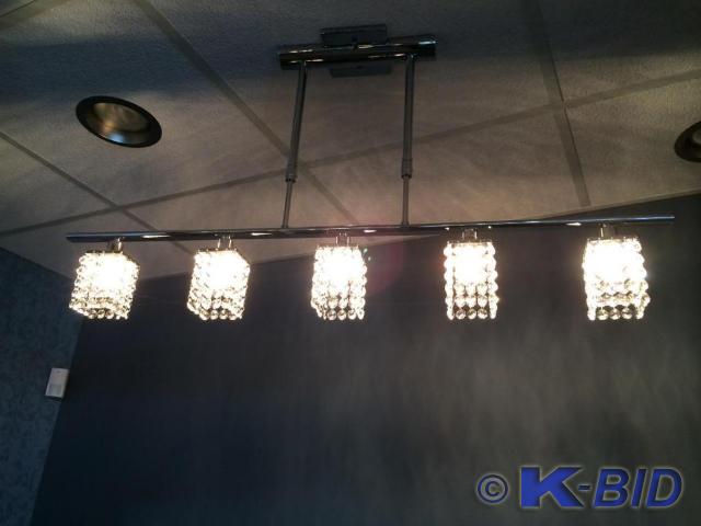 lot 165 image: Decorative ceiling light. 39 x 17