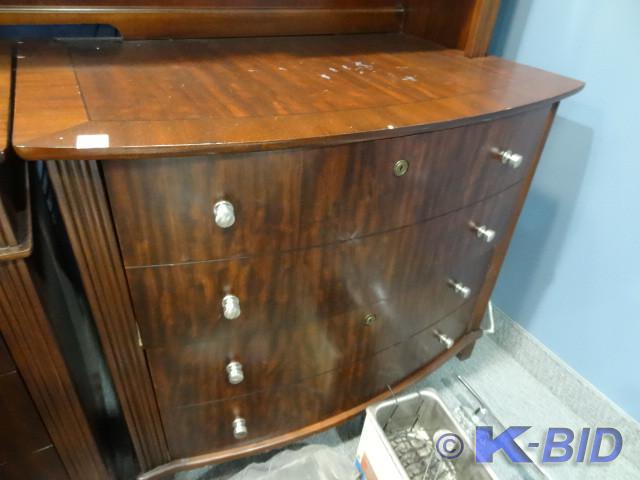 lot 214 image: 2 drawer lateral file with lock and...