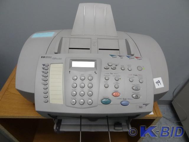 lot 79 image: HP office jet T 65. All in one. Wor...