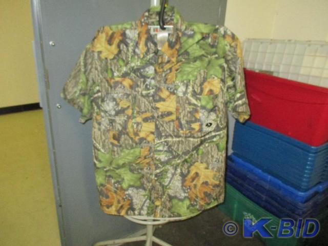 Mossy Oak silk short sleeve shirt b...