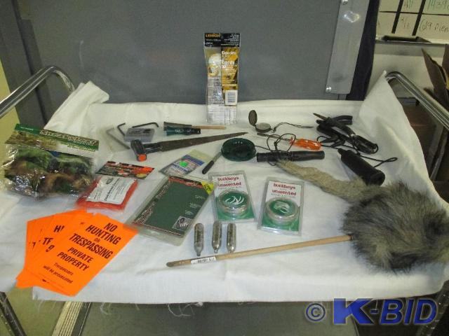 Misc items for hunting and fishing ...