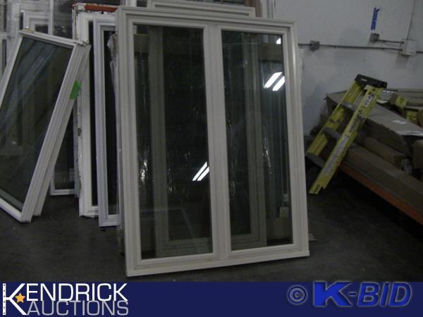 lot 120 image: 1 Lindsay Vinyl Framed Double Fixed Picture Window