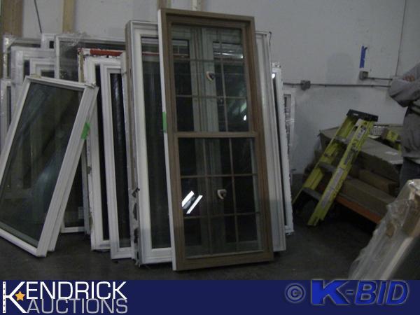 lot 123 image: 1 Lindsay Vinyl Framed Double Hung Window with Grid