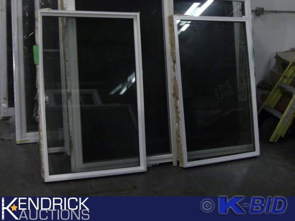 lot 126 image: 2 Lindsay Vinyl Framed Picture Windows