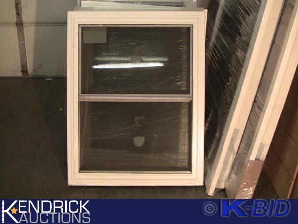 lot 140 image: 1 Lindsay Vinyl Framed Double Hung Window