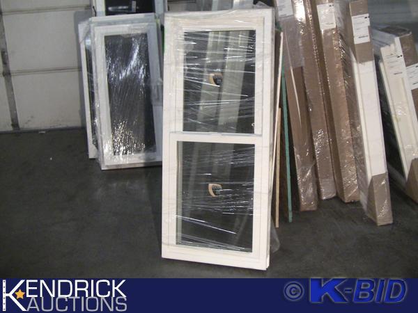 lot 145 image: 1 Lindsay Vinyl Framed Double Hung Window