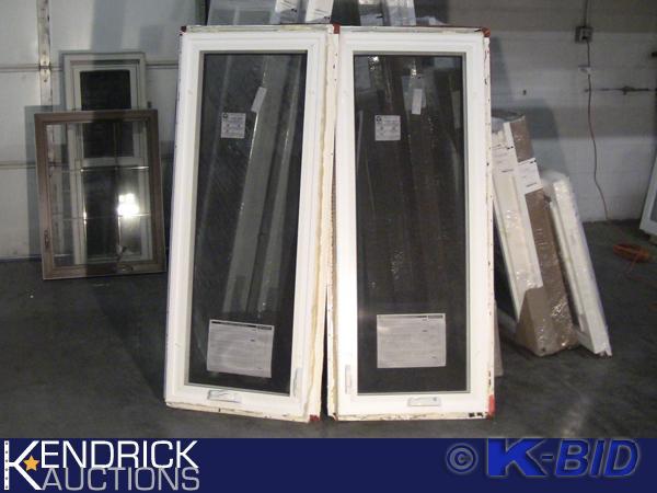 lot 150 image: 2 Heartland Vinyl Framed Casement Windows