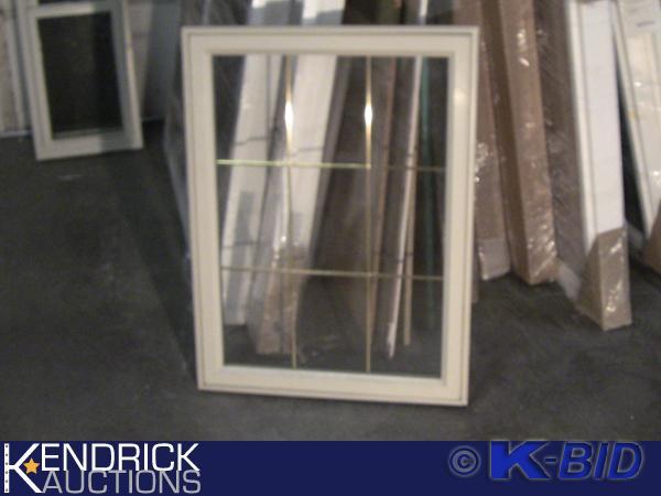 lot 151 image: 1 Vinyl Framed Grid Casement Window
