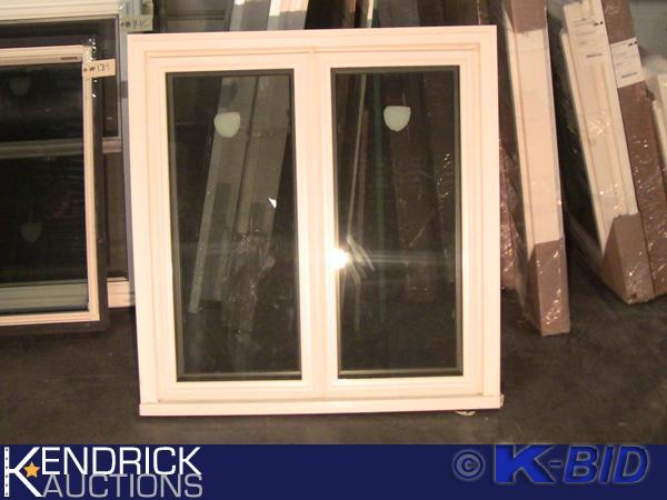 lot 156 image: 1 Lindsay Vinyl Framed Double Casement Window
