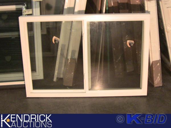 lot 157 image: 1 Lindsay Vinyl Framed Slider Window