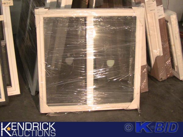 lot 159 image: 1 Lindsay Vinyl Framed Slider Window