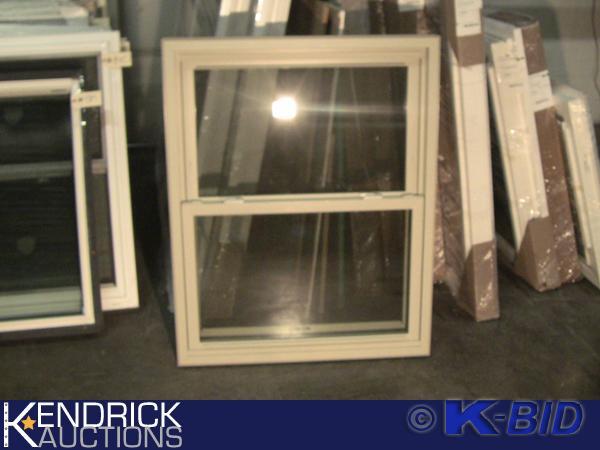 lot 160 image: 1 Lindsay Vinyl Framed Double Hung Window