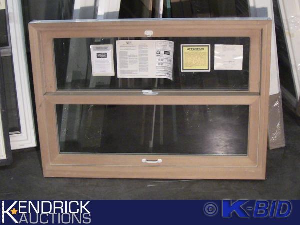 lot 162 image: 1 Milgard Vinyl Framed Double Hung Window
