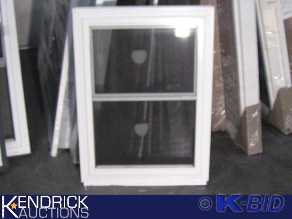 lot 166 image: 1 Lindsay Vinyl Framed Double Hung Window