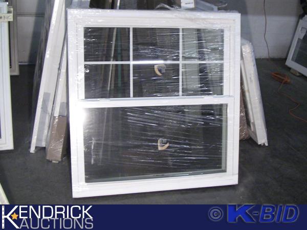 lot 169 image: 1 Lindsay Vinyl Framed Double Hung Window