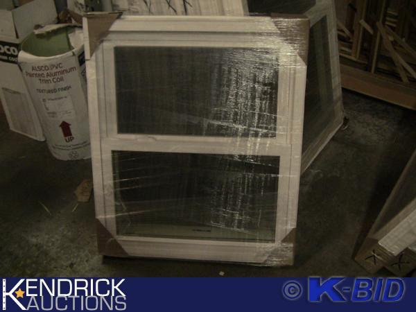 lot 184 image: 1 Lindsay Vinyl Framed Double Hung Window