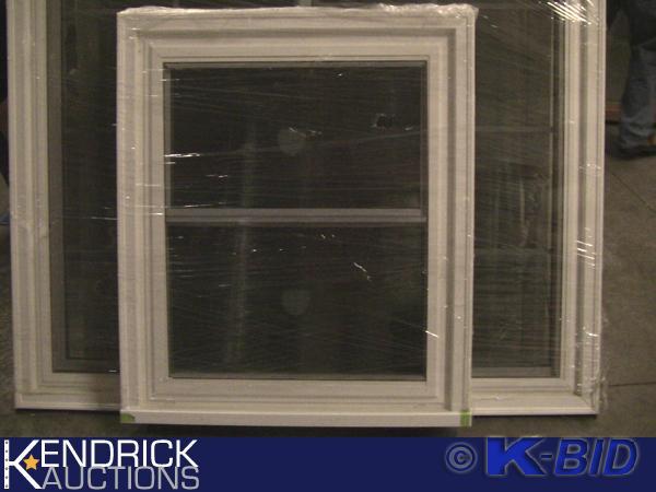 lot 21 image: 1 Lindsay Vinyl Framed Double Hung Window